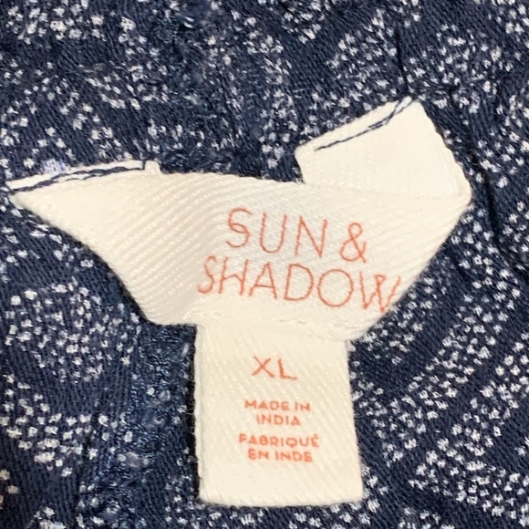 Sun & Shadow Geo Floral Print Shorts Size XL - Picture 4 of 7